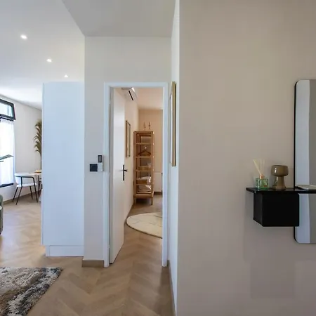 #52 Staywiz Us - Etoile ,central, Balcony, Ac-5 Min P Massena Nice