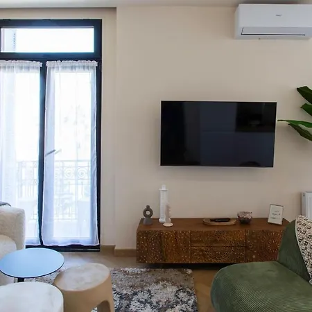 公寓 #52 Etoile ,central, Balcony, Ac-5 Min P Massena