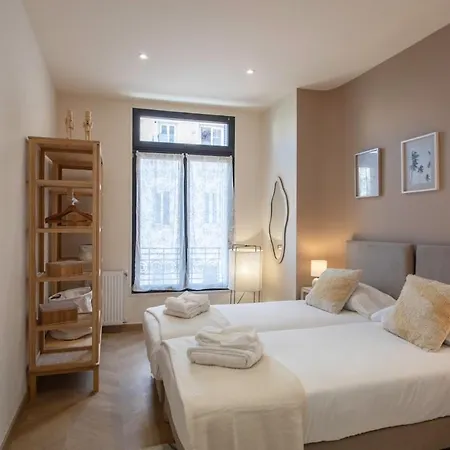 #52 Etoile ,central, Balcony, Ac-5 Min P Massena Apartamento *