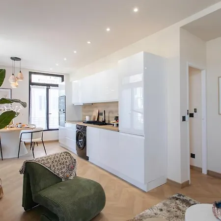 Apartamento #52 Etoile ,central, Balcony, Ac-5 Min P Massena *