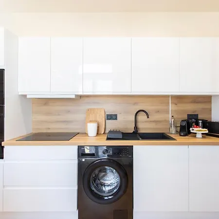 #52 Etoile ,central, Balcony, Ac-5 Min P Massena Apartamento Niza