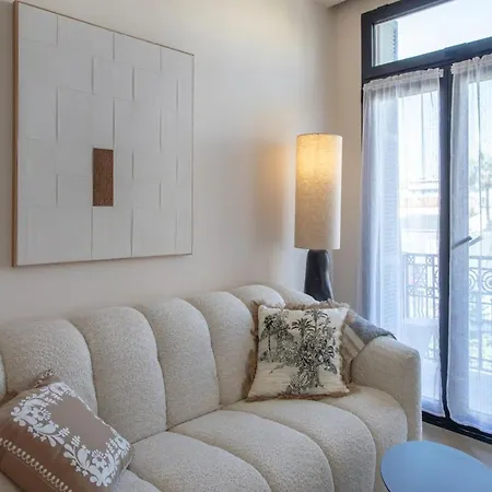 Apartamento #52 Etoile ,central, Balcony, Ac-5 Min P Massena Niza