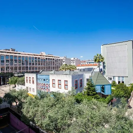 #52 Etoile ,central, Balcony, Ac-5 Min P Massena Νίκαια